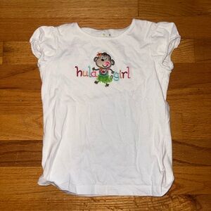 Jumping Beans White Hula Girl Tee